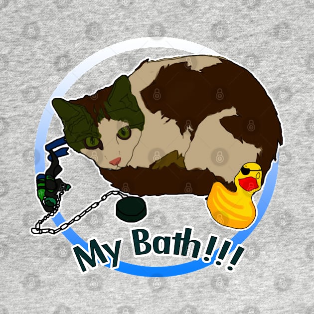 Lenny and Duckie "My Bath!!!" by brodyquixote